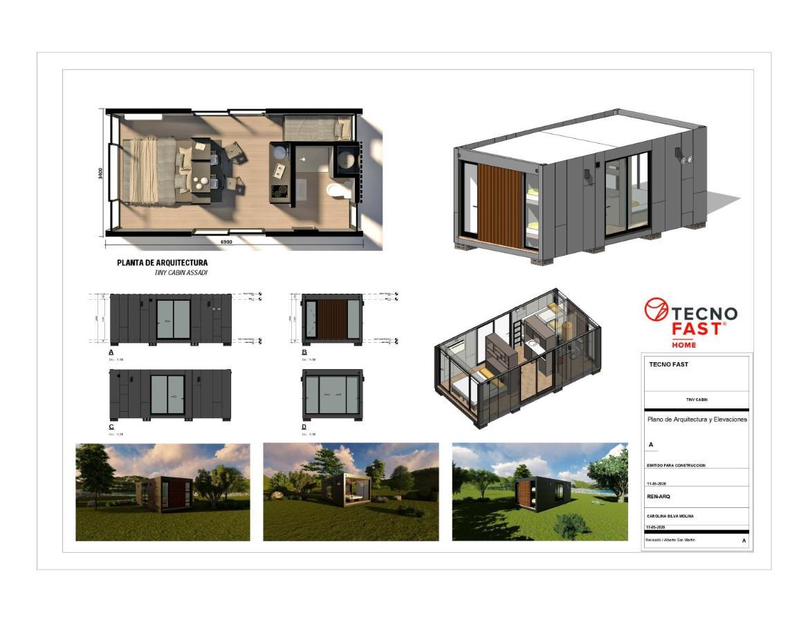 Ferienwohnung Tiny Colchagua Cabanas Y Padel Santa Cruz Exterior foto