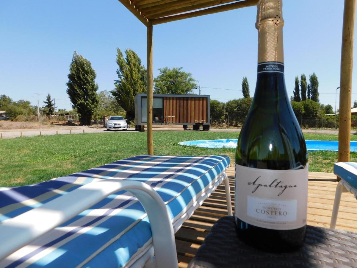 Ferienwohnung Tiny Colchagua Cabanas Y Padel Santa Cruz Exterior foto